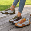 Casual Color-Block Suede and Metallic Texture Sneakers test