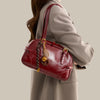 Vintage Style Leather Shoulder Bag