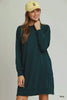 Umgee Side Crochet Zipper Detailed Dress test