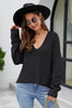 V-Neck Center Seam Sweater test