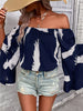 Off Shoulder Bell Sleeve Blouse test