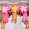 Floral Embellished Square Toe Slide Sandals test