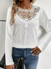 Lace Eyelet Long Sleeve Top test