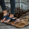 Toe Post Flower Detail Wedge Sandals test