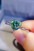 1 Carat Moissanite Heart 925 Sterling Silver Ring test