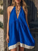 Backless Halter Neck Mini Dress test