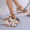 Open Toe Wedge Sandals test