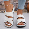 Open Toe Wedge Sandals test