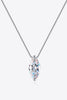 1 Carat Moissanite 925 Sterling Silver Necklace test