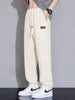 Men's Plus Size Casual Drawstring Wide Leg Pants test