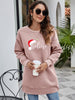 BELIEVE Graphic Tunic Sweatshirt test