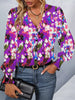 Printed Button Up Long Sleeve Shirt test