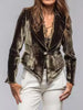 Velvet Lapel Collar One Button Blazer test