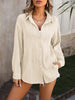 Mandy Button Up Dropped Shoulder Shirt test