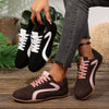 Round Toe Lace Up Sneakers test
