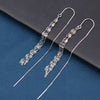 925 Sterling Silver Threader Earrings test
