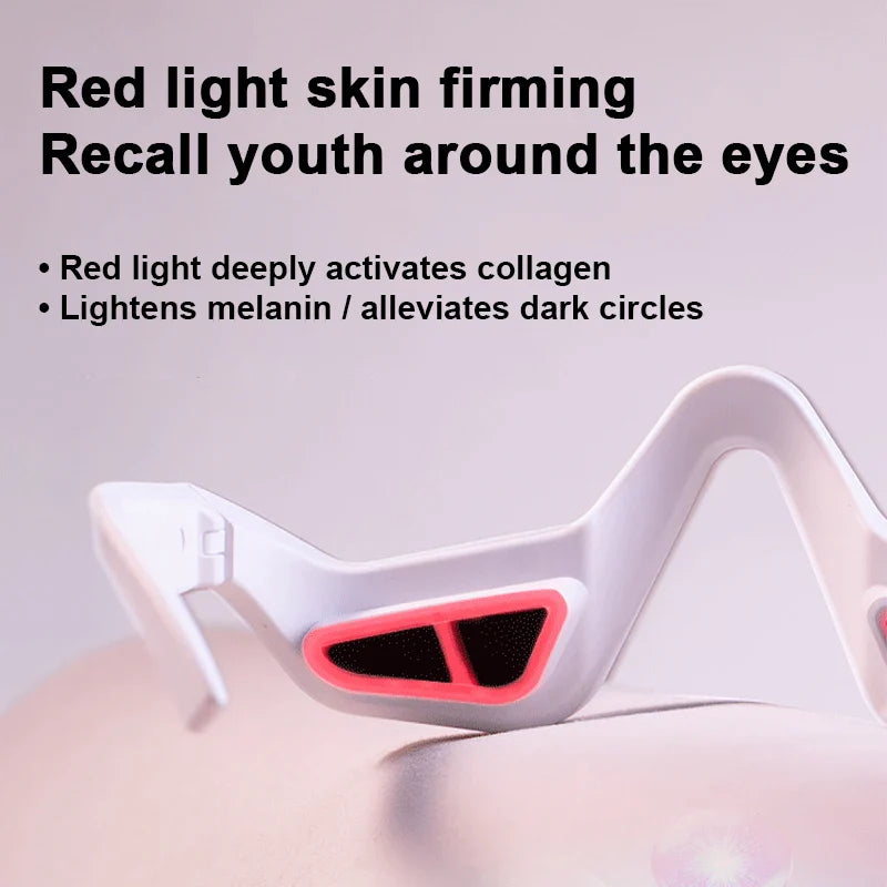 Portable Professional 3D Eye Massager for Adults with 4 Therapy Modes Rechargeable Battery Skin Brightening Eye Care Device