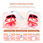 Portable Professional 3D Eye Massager for Adults with 4 Therapy Modes Rechargeable Battery Skin Brightening Eye Care Device