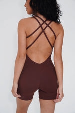 I Am Enough Chocolate Stretch Bodysuit
