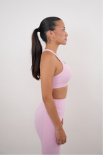 I Am Glowing Pink Blossom Quick Dry Butter Bra