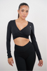 I Am Present Black Elegant Top test