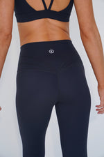 I am Beautifully Radiant Quick Dry Black Yoga Legging