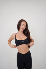 My Time Is Divine Black Sculpt V-Waist Legging