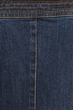 TERRIFIC TIMING DENIM MIDI DRESS