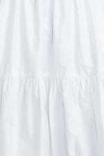 SWEETHEART TIERED ROMANCE WOVEN MIDI DRESS