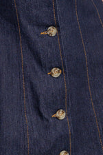 INDIGO TEMPO DENIM MINI DRESS