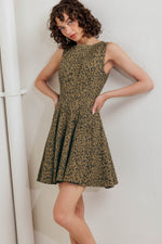 LEO LOVER WOVEN MINI DRESS