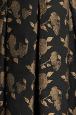 GARDEN OPERA WOVEN MIDI DRESS