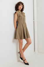 MISSION MUSE WOVEN MINI DRESS