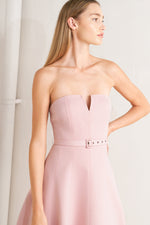 WEEKEND GLAM WOVEN MIDI DRESS