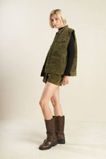 ESCAPING REALITY CORDUROY VEST