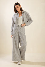 HONESTLY LOVE YOU TWILL CROP JACKET