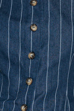 HOLD JOY IN INDIGO WOVEN VEST