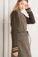 FIELDLINE HERITAGE WOVEN MIDI COAT