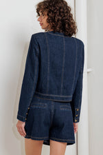 GLAM CODE DENIM JACKET