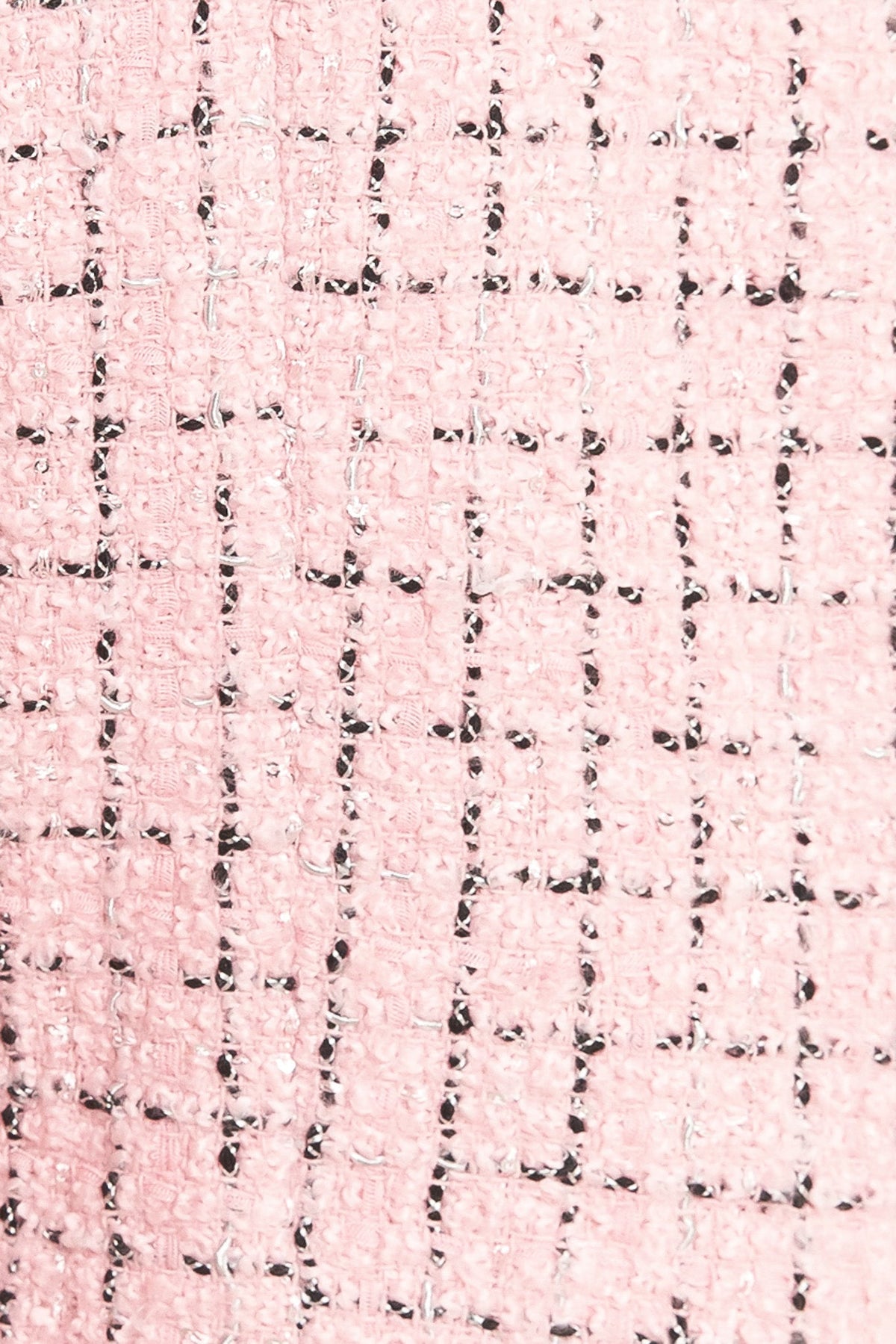 ROSÉ EDGE ENSEMBLE TWEED VEST