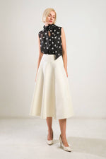 DELICATE TOUCHWOVEN SKIRT