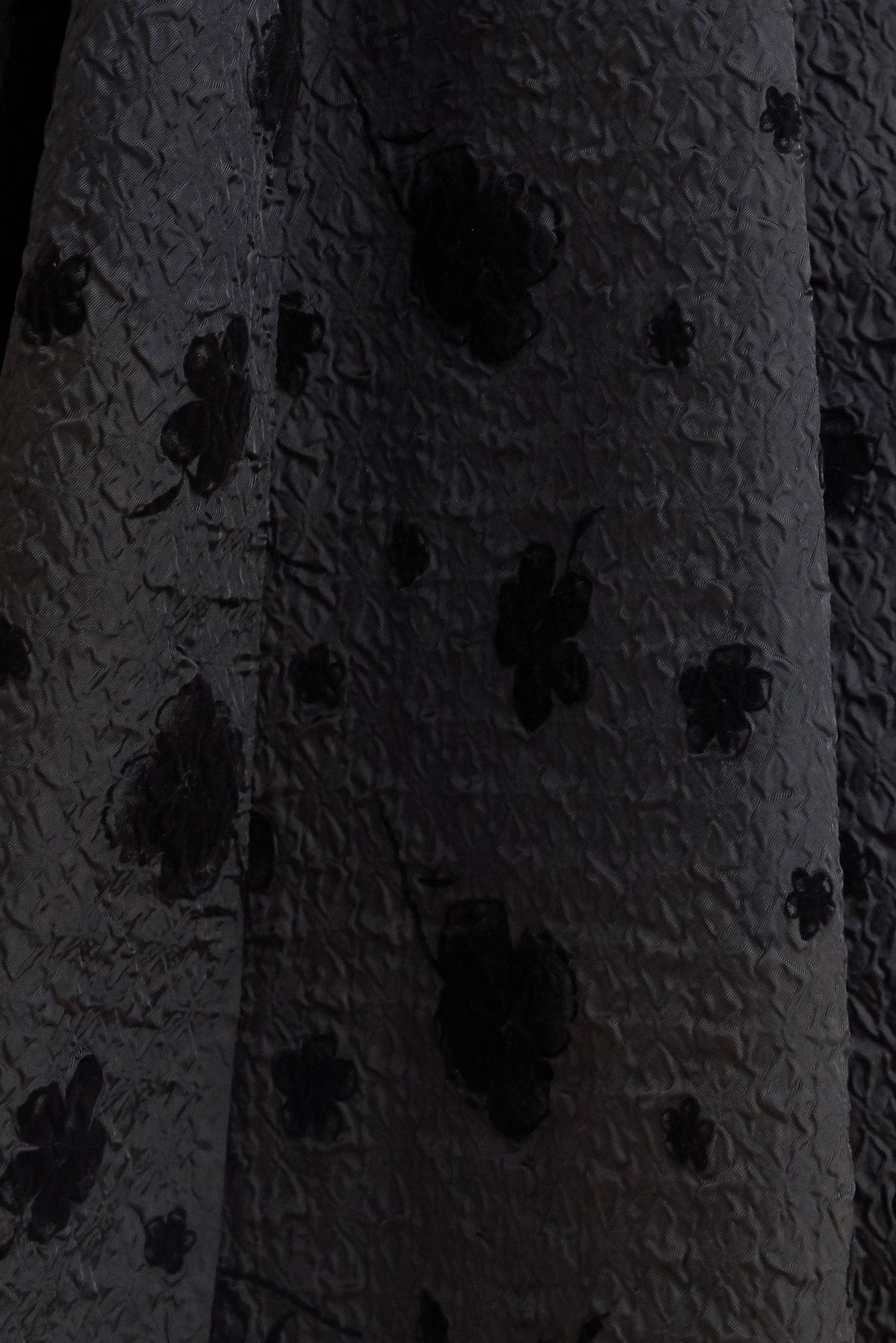 NOIR BLOOMING ROMANCE WOVEN FULL MIDI SKIRT