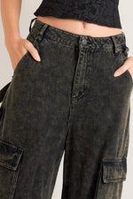 CAN'T BLAME ME GARGO DENIM PANTS
