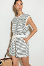 SUNSET COVE STRIP ROMPER