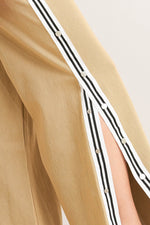 ELEGANT ELEVATION WOVEN TWILL PANTS