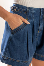 SPRING ROMANCE DENIM SHORTS