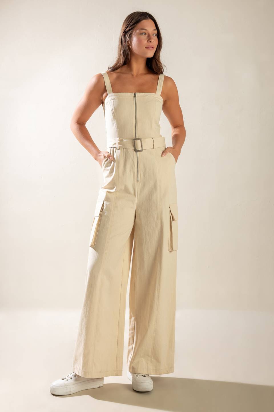 LOVE SOMEBODY WOVEN JUMPSUIT