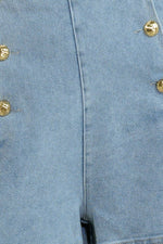 ANGEL WINGS AND CHAMOMILE WOVEN SKORT