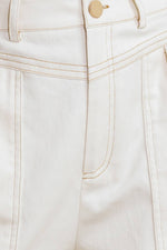 SIMPLY MINE CREAM WOVEN SHORT