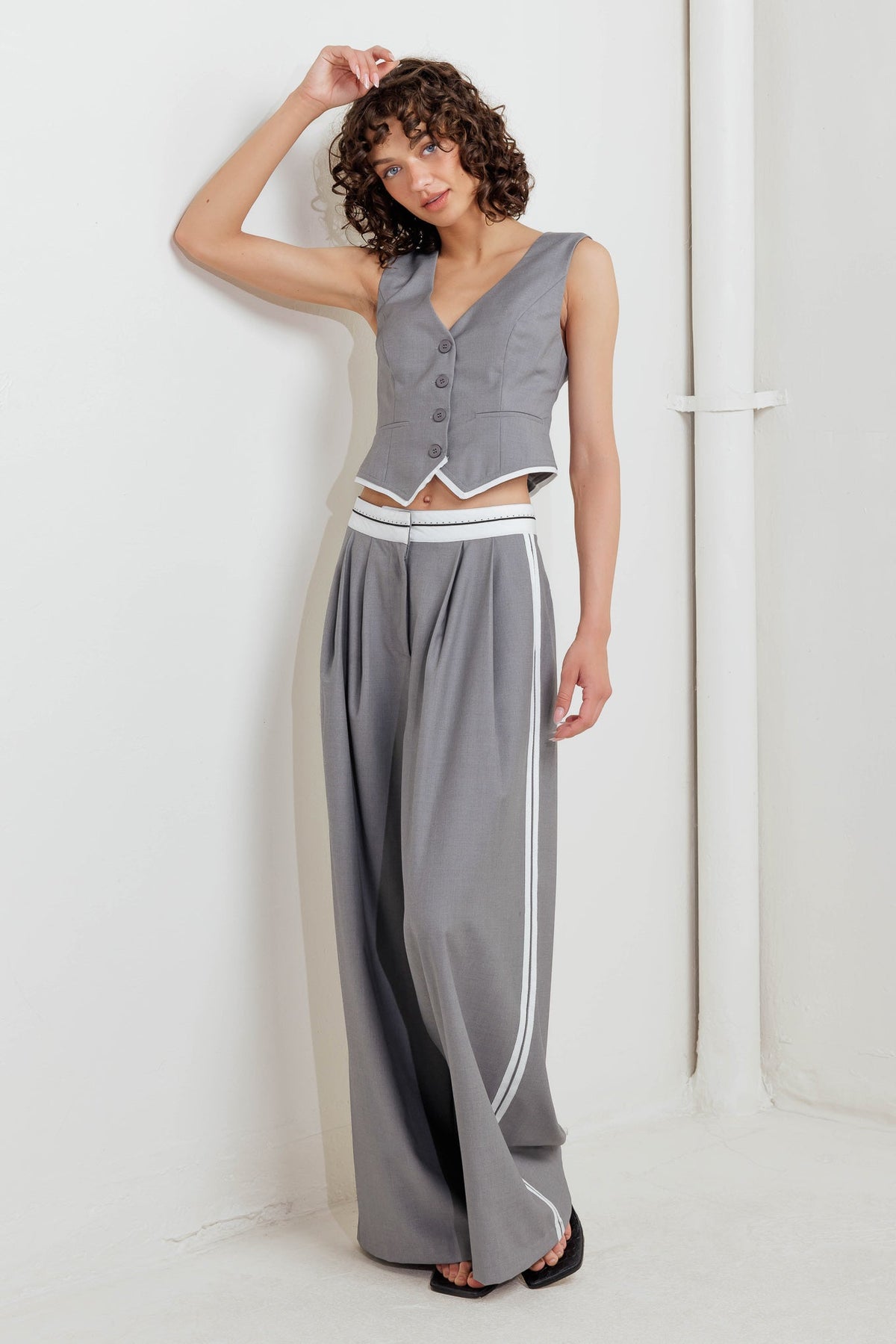 POWER LINES WOVEN PANTS